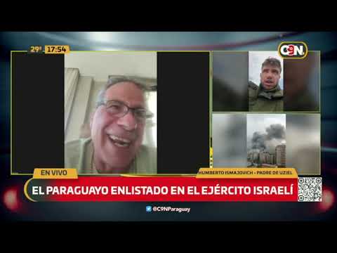 El paraguayo enlistado en el ejército Israel