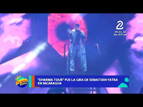 Dharma Tour, gira de Sebastian Yatra en Nicaragua