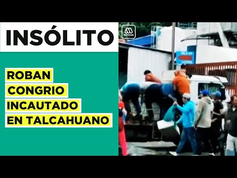 Roban gran cantidad de congrio incautado en Talcahuano
