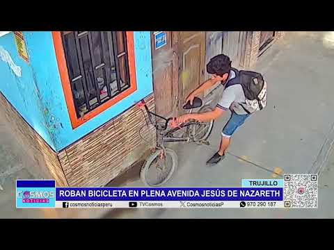 Trujillo: roban bicicleta en plena avenida Jesús de Nazareth