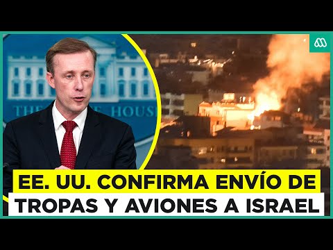 EE. UU. confirma envío de tropas y aviones a Israel