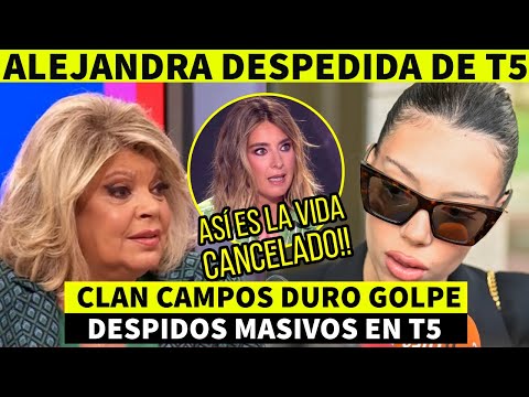 EXPULSAN a Alejandra Rubio que Rompe su Silencio por Explosivas Declaraciones en Despedida Telecinco