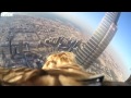 Eagle ''Darshan'' with camera flies from Dubai skyscraper