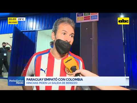 Paraguay empató con Colombia