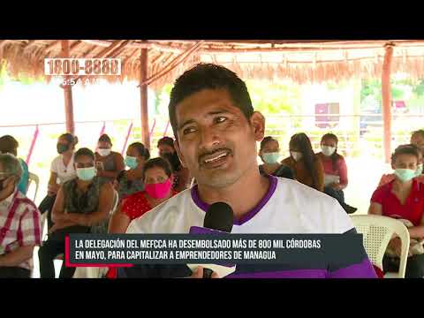 Se han otorgado más de 800 mil córdobas a emprendedores de Managua - Nicaragua