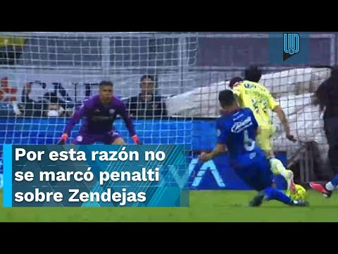 ¿Por qué no se marcó penalti a Zendejas en el Clásico Joven? Esto fue lo que pasó en el VAR