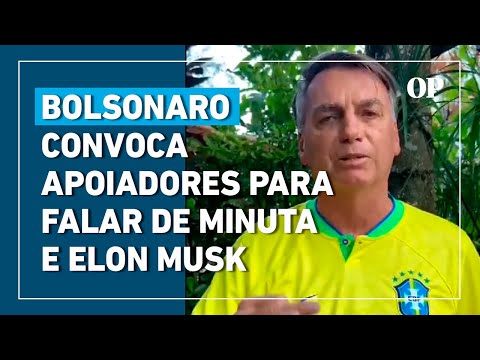 Elon Musk, Moraes e Minuta do Golpe são temas do ato de Bolsonaro no Rio de Janeiro
