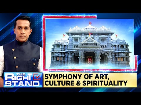 U.S Largest Hindu Temple | Symphony Of Art, Culture And Spirituality | English News | U.S News