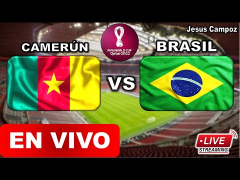 Camerún vs Brasil EN VIVO donde ver + predicción quien ganara ? Partidos para hoy Mundial Qatar 2022