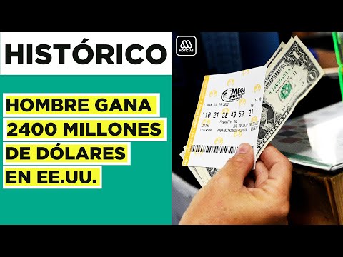 Hombre gana el premio más grande de la lotería de Estados Unidos: 2400 millones de dólares