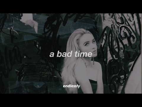 bad time // sabrina carpenter // lyrics