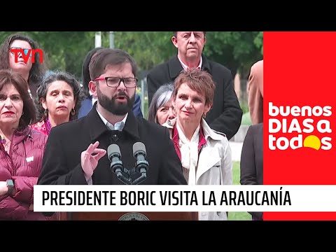 Presidente Boric anunció medidas en visita a La Araucanía | Buenos días a todos