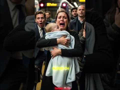 Stilles Heldinnen-Mädchen rettet Baby am Bahnhof