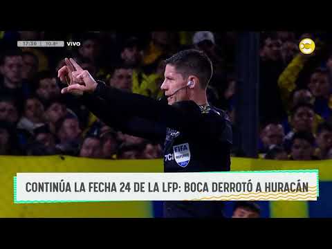 Continúa la fecha 24 de la Liga Profesional: Boca derrotó a Huracán ? DPZT ? 11-07-23