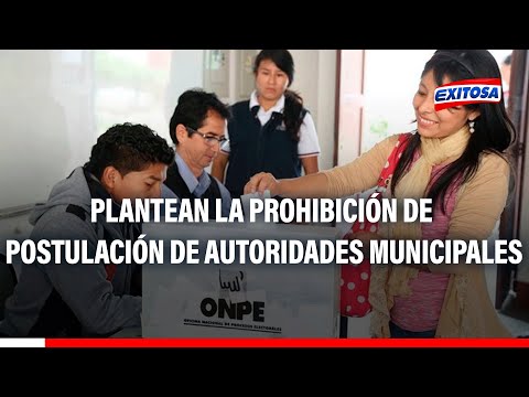 Juan Burgos propone la prohibición de postular de autoridades revocadas o vacadas
