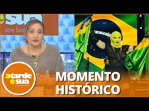Sonia Abrão e bancada repercutem show de Madonna no Rio: “Ela sempre foi assim”