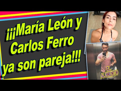 María León y Carlos Ferro tenian muy escondidito su romance ¿Ya viven juntos