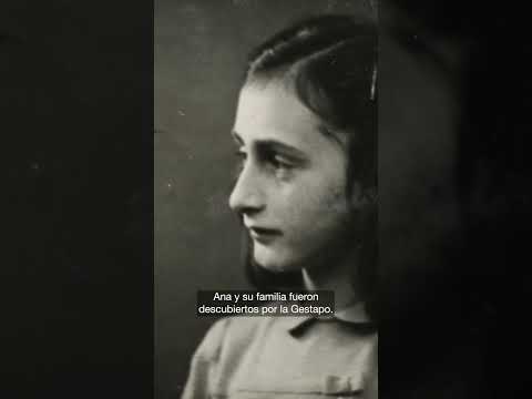 La captura de ANA FRANK #shorts #HoyEnLaHistoria