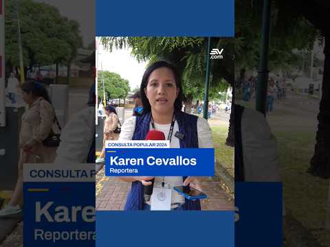 Consulta Popular 2024 | Karen Cevallos desde la UTM en Manabí #envivo #televistazo | Ecuavisa.com