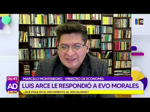 El presidente Luis Arce le resopnde a Evo Morales
