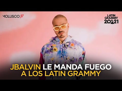 J Balvin le manda fuego a los Latin Grammy y le dice a sus colegas que no vayan a los premios ?