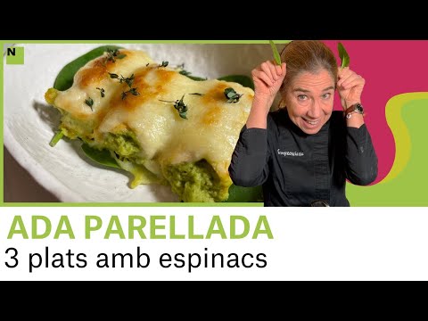 3 receptes amb ESPINACS per enrotllar-los i enamorar-se’n | Cuina catalana amb Ada Parellada