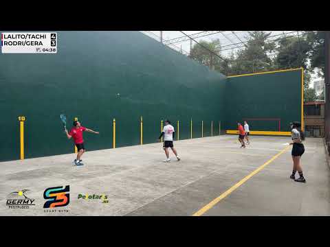 Torneo Sears. Partido entre Tachi y Lalito VS Rodrigo y Gerardo Gemelos. Pelotaris Morelos MX