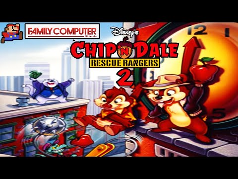 OHYeaH Retro Game ChipDale:RescueRangers2ขบวนการกระรอกพิทักษ์โลกFamicomปี1993