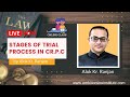 STAGES OF Trial process in Cr P C