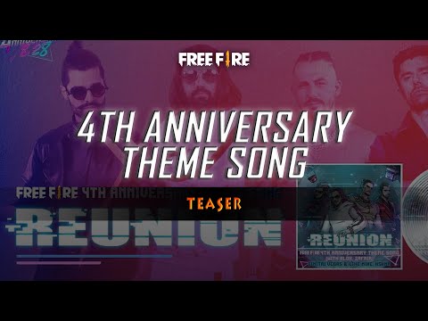 4th Anniversary Theme Song by Dimitri Vegas and Like Mike x ALOK x KSHMR Teaser | Free Fire SSA