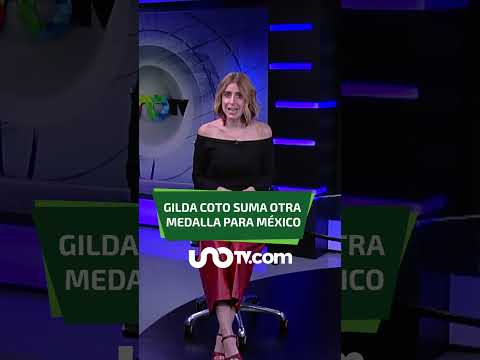 Gilda Coto suma otra medalla para México, es de plataTodos los deportes en UNO, Gaby Cobo.