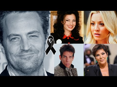 Así se despiden los Famosos de Matthew Perry (Parte 2) |#Fologan