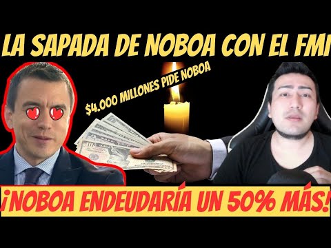 $4.000 Millones pide DANIEL NOBOA al FMI “Para salvar al Ecuador de la CRISIS” Noticia Ecuador