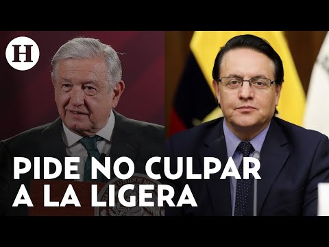 AMLO lamenta el asesinato de Fernando Villavicencio, candidato a la Presidencia de Ecuador