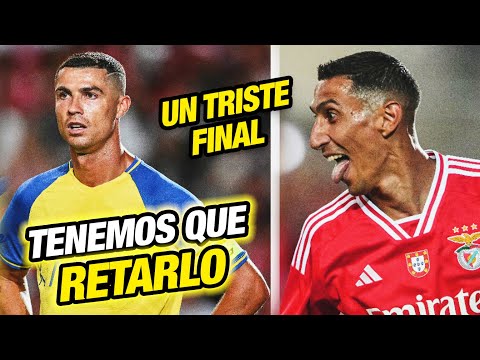 CRISTIANO RONALDO RETRATADO por DI MARÍA era NECESARIO - BENFICA 4-1 AL NASSR