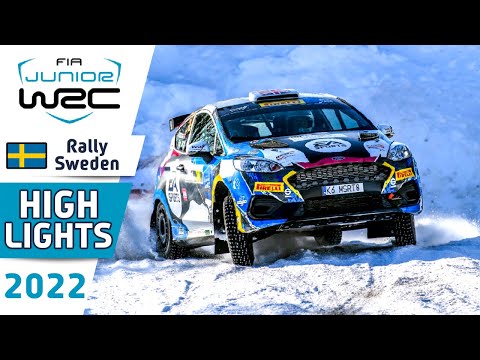 Rally Car🚙 WRC Rally Highlights : Rally Sweden 2022 : Junior WRC Results and Rally Action