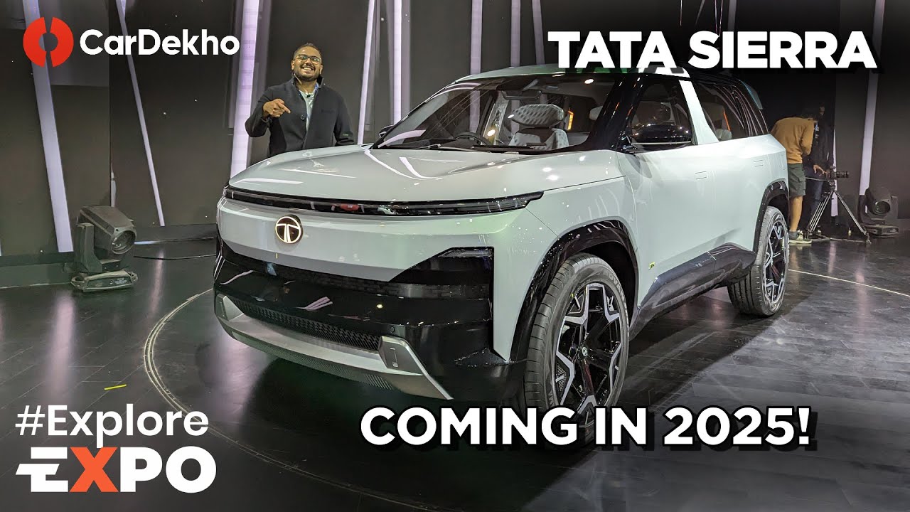 Tata Sierra - The Legend Returns, again... | Auto Expo 2023 #ExploreExpo