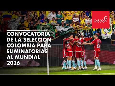 James Rodríguez lidera la convocatoria de Colombia para juegos de eliminatorias