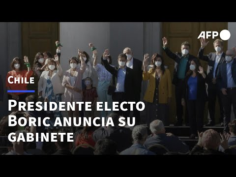 Presidente electo de Chile anuncia su gabinete | AFP