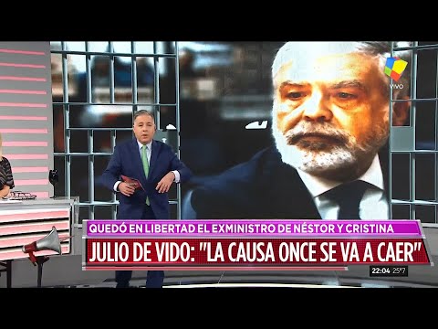 De Vido en libertad: La causa de Once se va a caer