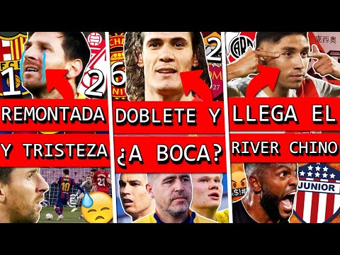 ?GOLAZO de MESSI y dura DERROTA+ CAVANI a BOCA gracias a ¿CRISTIANO y HAALAND+ Se viene RIVER chino