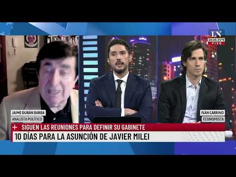 10 días para la asunción de Javier Milei. El análisis de Jaime Durán Barba.