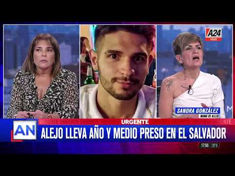 ALEJO LLEVA AÑO Y MEDIO PRESO EN EL SALVADOR Y SU FAMILIA PIDE SU LIBERACIÓN