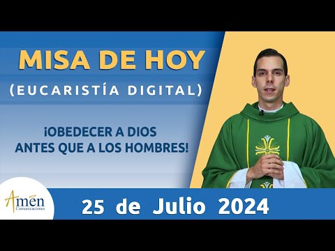 Misa de Hoy Jueves 25 de Julio 2024 l Padre Carlos Yepes | Eucaristía Digital