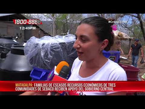 Gobierno central entrega herramientas de trabajo a familias en Matagalpa - Nicaragua