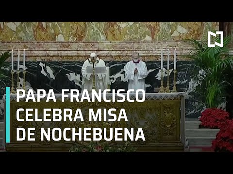 Papa Francisco realiza misa de Nochebuena - Paralelo 23