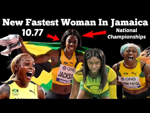 Elaine Thompson Herah Beaten By Shericka Jackson and Kemba Nelson at Nationals in Jamaica