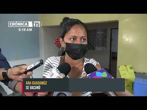 Continúa jornada de vacunación contra el COVID-19 en Tipitapa - Nicaragua