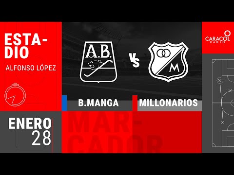 EN VIVO | Bucaramanga vs Millonarios - Liga Colombiana por el Fenómeno del Fútbol