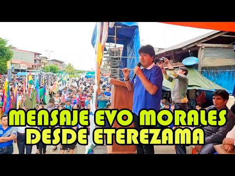 EVO MORALES CONMEMORA A LOS C4IDOS EN LA DEFENSA DE LA HOJA DE COC4 DESDE ETEREZAMA..